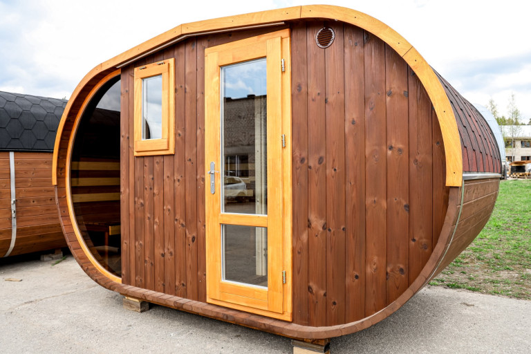 Oval sauna 4M