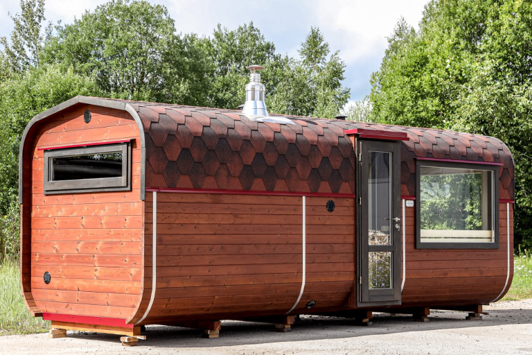 Rechteckige Sauna 6m