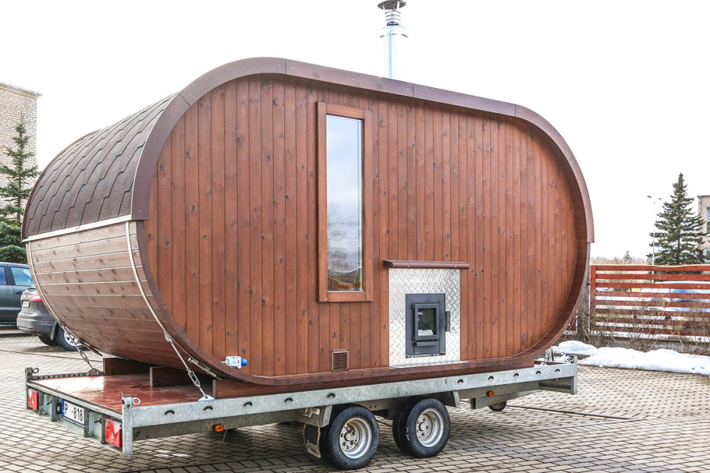 Sauna oval 4,00m Timberart image 15