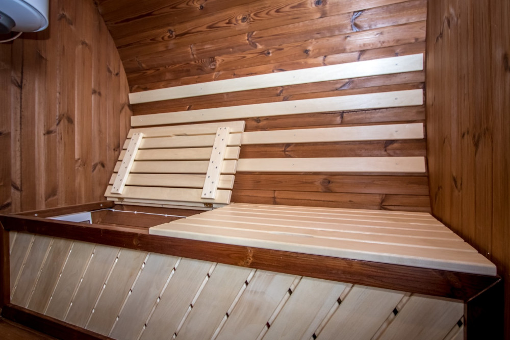 Sauna oval Luxus 4,00m Timberart image 11