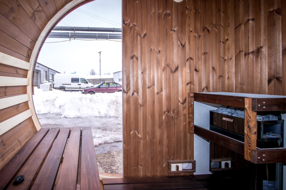 Sauna oval Luxus 4,00m Timberart image 11