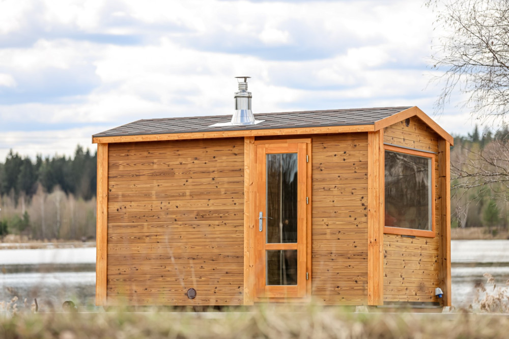 Thermoholz Saunahaus 3,90m Timberart image 13