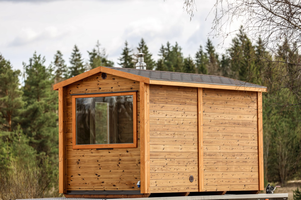 Thermoholz Saunahaus 3,90m Timberart image 13