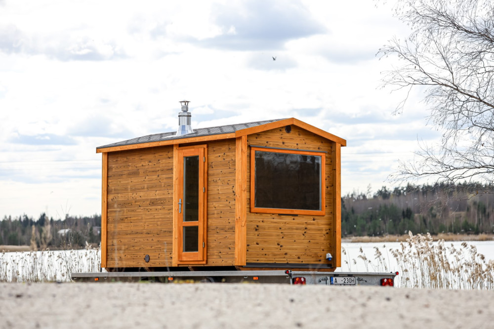 Thermoholz Saunahaus 3,90m Timberart image 13