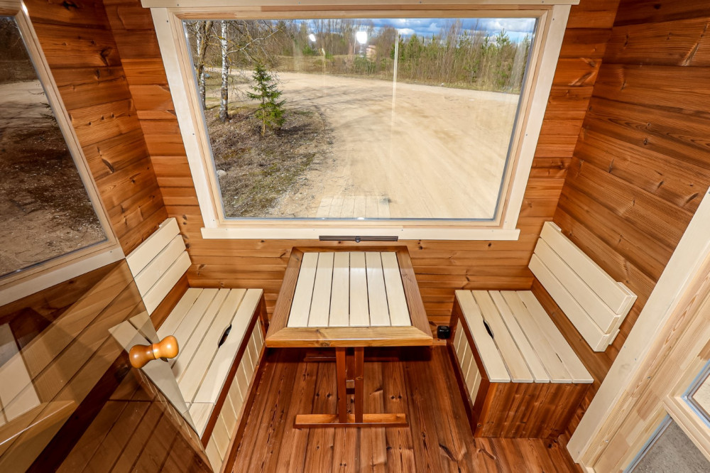 Thermoholz Saunahaus 3,90m Timberart image 13